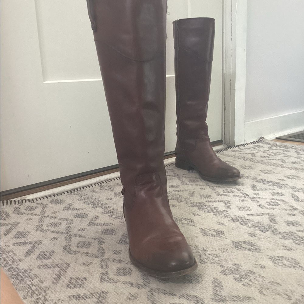 Frye Women's Heeled Boots - Brown - Picture 3 of 5